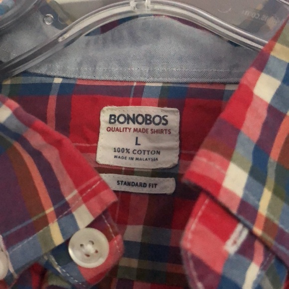 Red plaid Bonobos - Picture 2 of 3